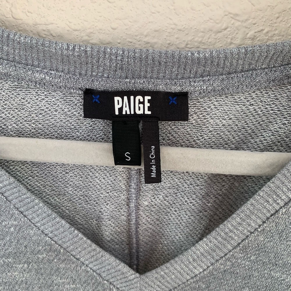 Paige Sage Midi tank dress. EUC, gray. Size small. - Picture 5 of 5